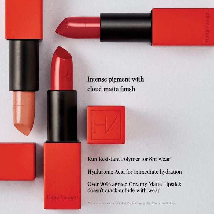 Creamy Matte Longwear Lipstick with Hyaluronic Acid - GLAM MODA