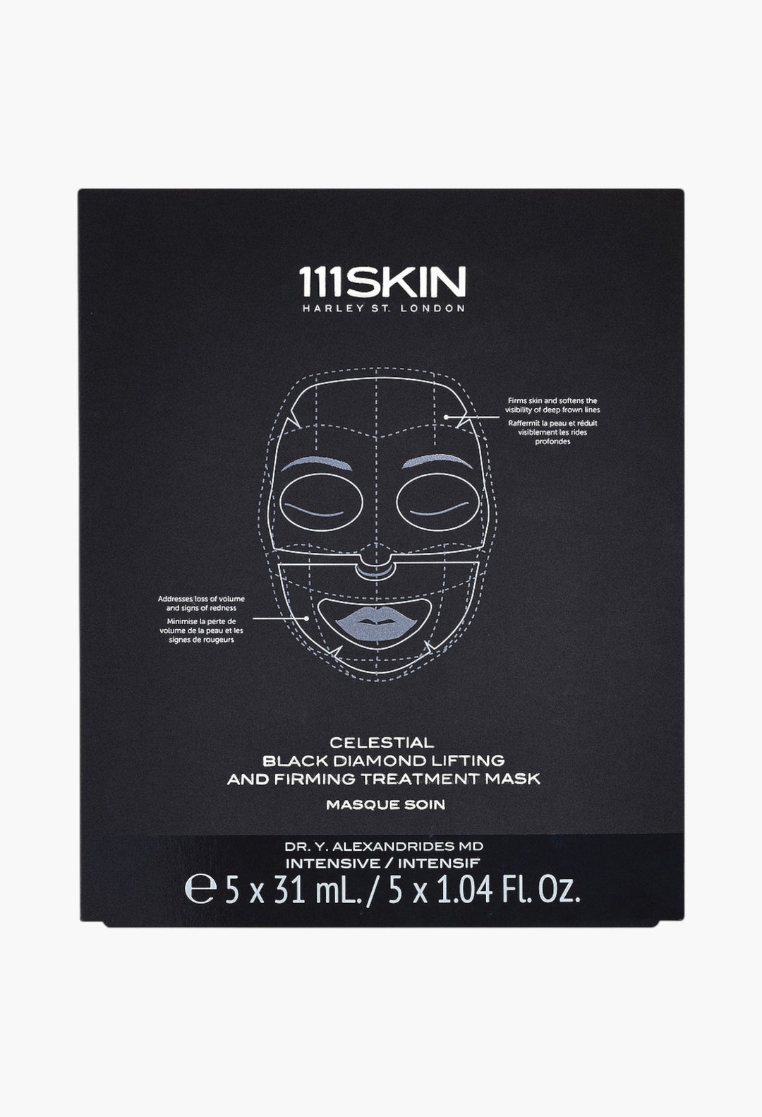 Celestial Black Diamond Lifting & Firming Face Mask 5 Pack
