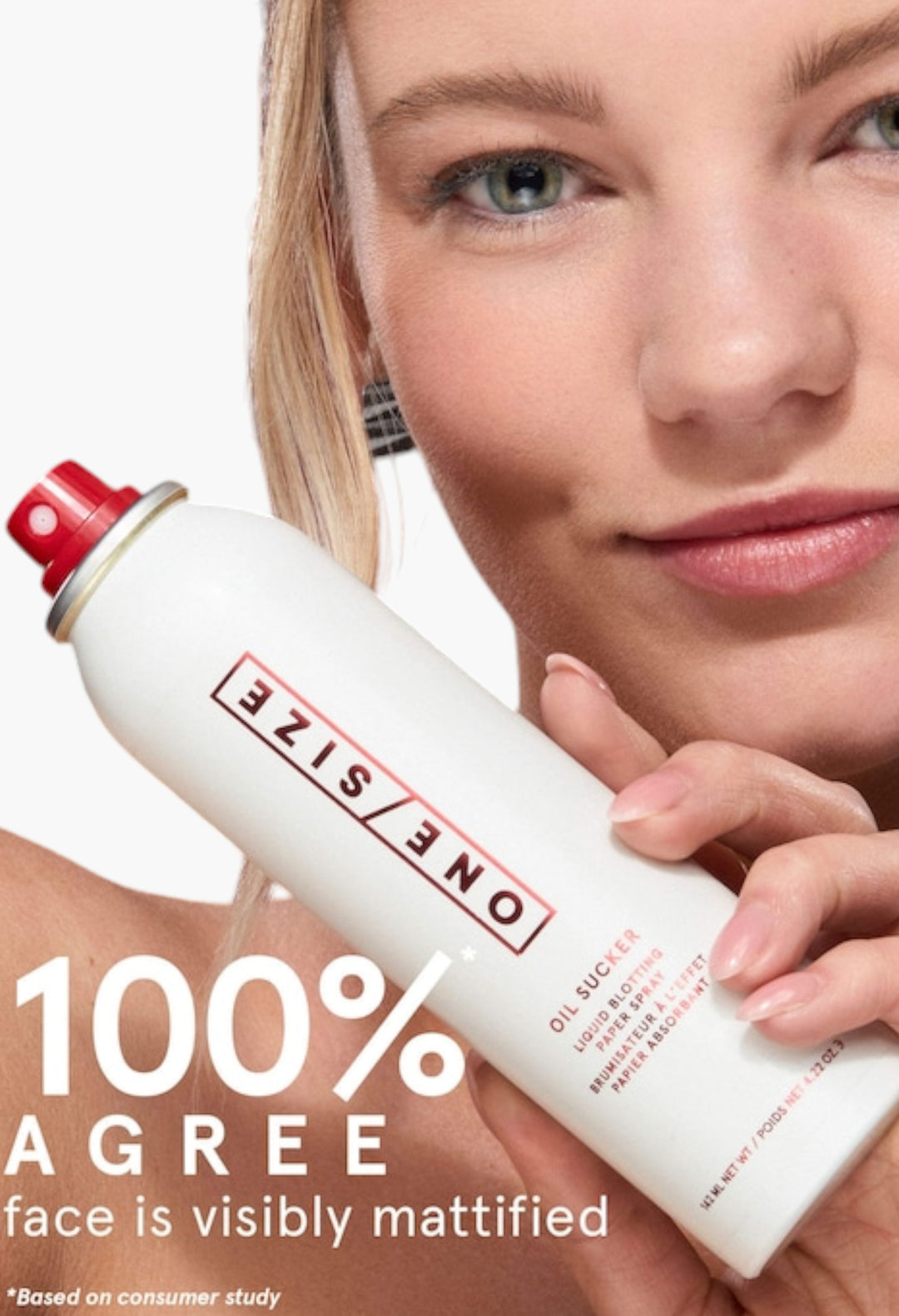 Oil Sucker Liquid Blotting Paper Touch Up Spray