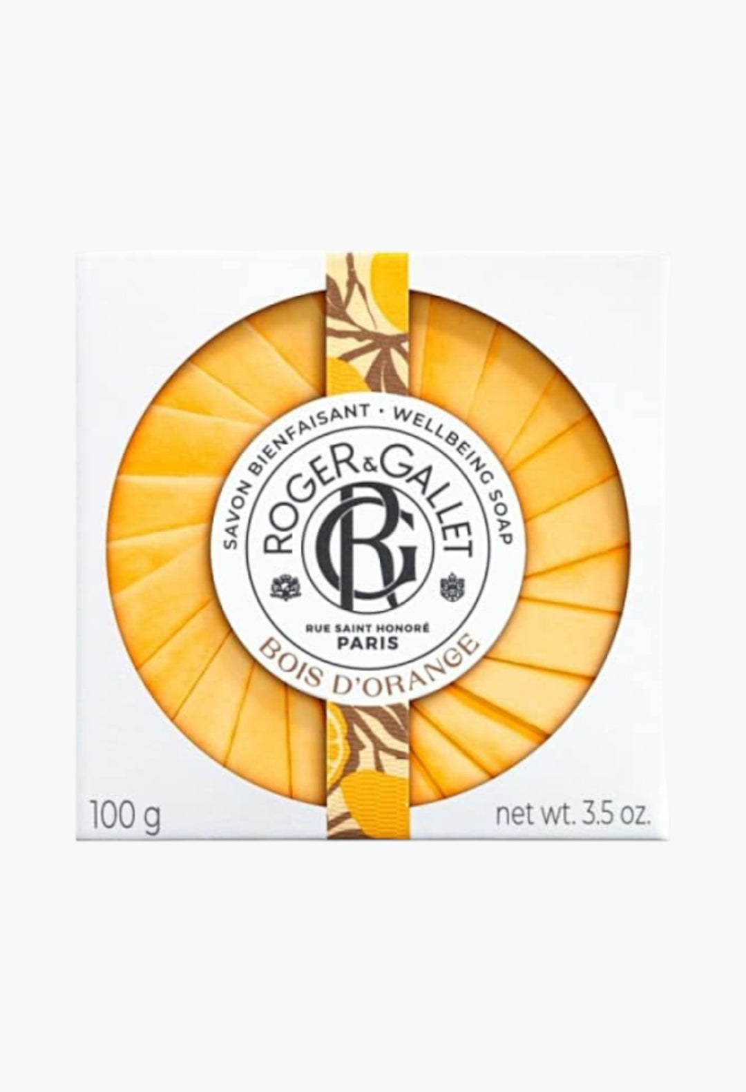 Bois D'orange Moisturizing Soap With Orange Blossom & Petitgrain - 100g, Luxurious Cleansing Experience