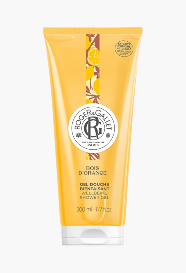 Bois D'orange Shower Gel Nourishing Cleansing With Orange Blossom, Petitgrain, Cedarwood