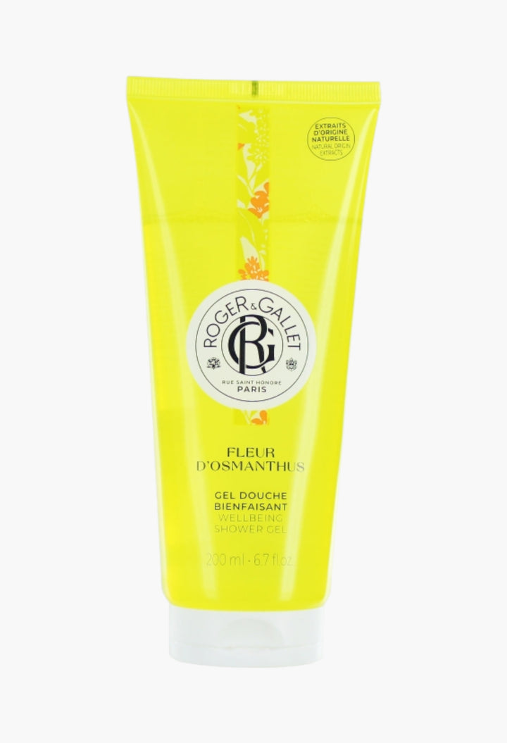 Fleur D'osmanthus Shower Gel Hydrating Cleanser With Osmanthus, Mandarin, And Benzoin