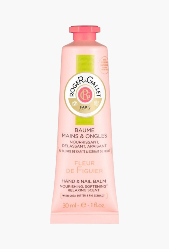 Fleur De Figuier Hand & Nail Balm 30ml - Intense Hydration With Fig Extract, Aloe Vera & Shea Butter