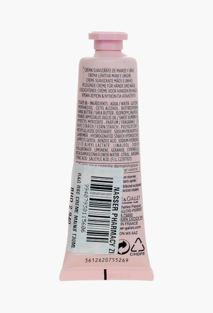 Rose Hand & Nail Cream Luxurious Hydration With Rose Extract And Shea Butter