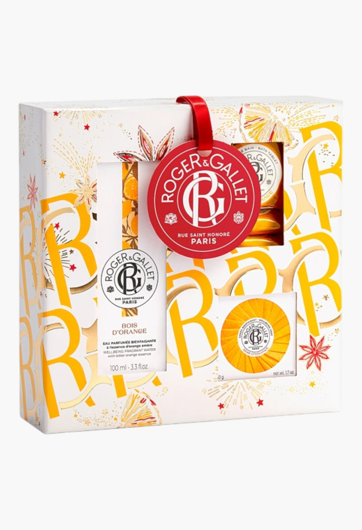 Bois D'orange Gift Set - Uplifting Fragrance With Bitter Orange & Patchouli - Moisturizing Hydration For Everyday Indulgence