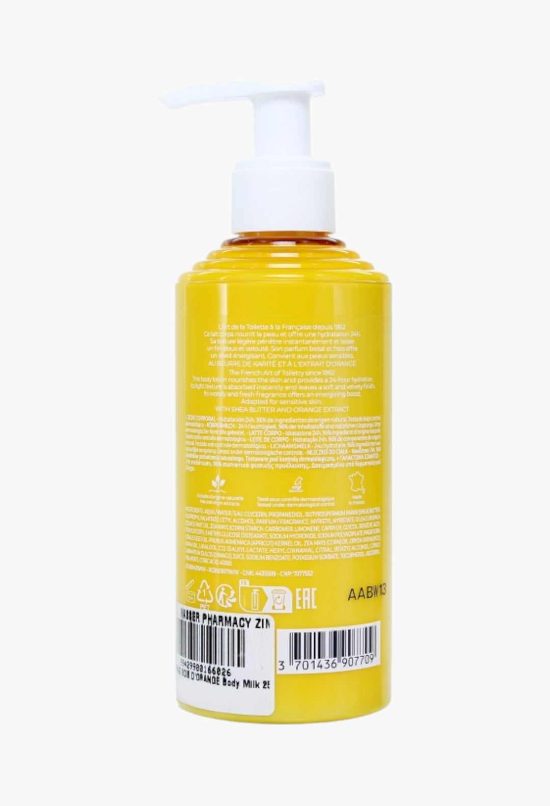 Bois D'orange Body Lotion Intense Hydration & Refreshing Aroma With Tangerine, Neroli & Cedarwood