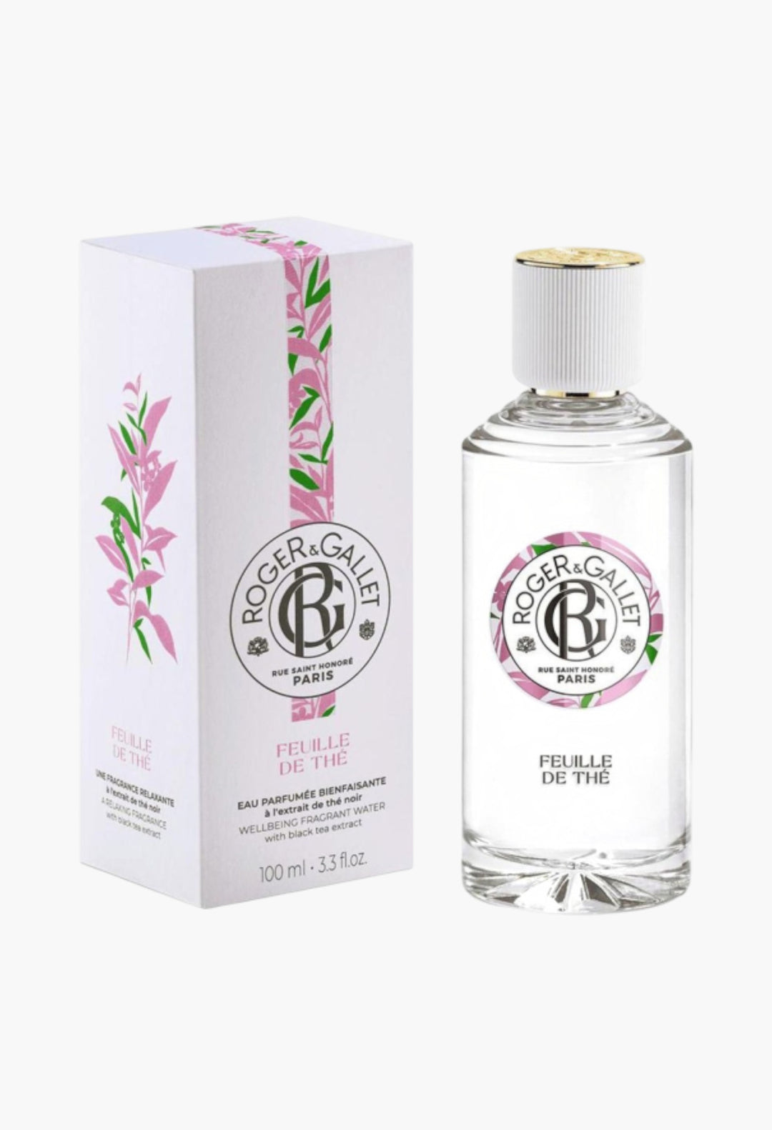 Feuille De Thé Fragrant Water Refreshing Black Tea & Lemon Aroma