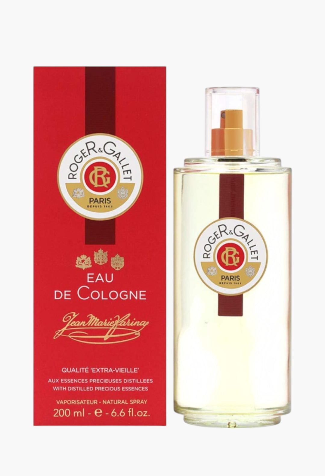 Jean-Marie Farina Eau De Cologne Refreshing Citrus Fragrance With Lemon, Orange, Neroli