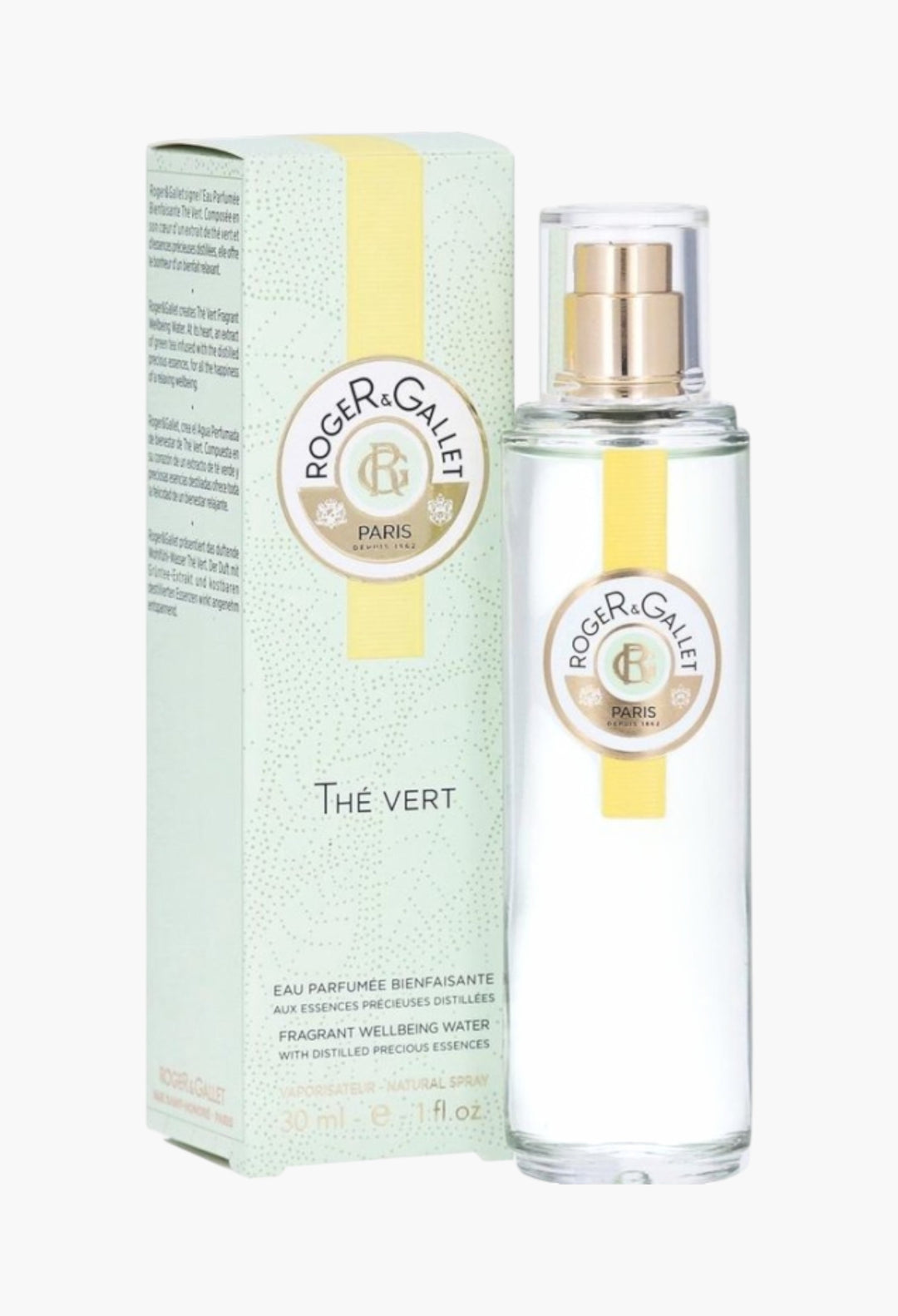 Rose Thé Fragrant Water Long-lasting Floral Scent With Damask Rose 100ml Natural Origin
