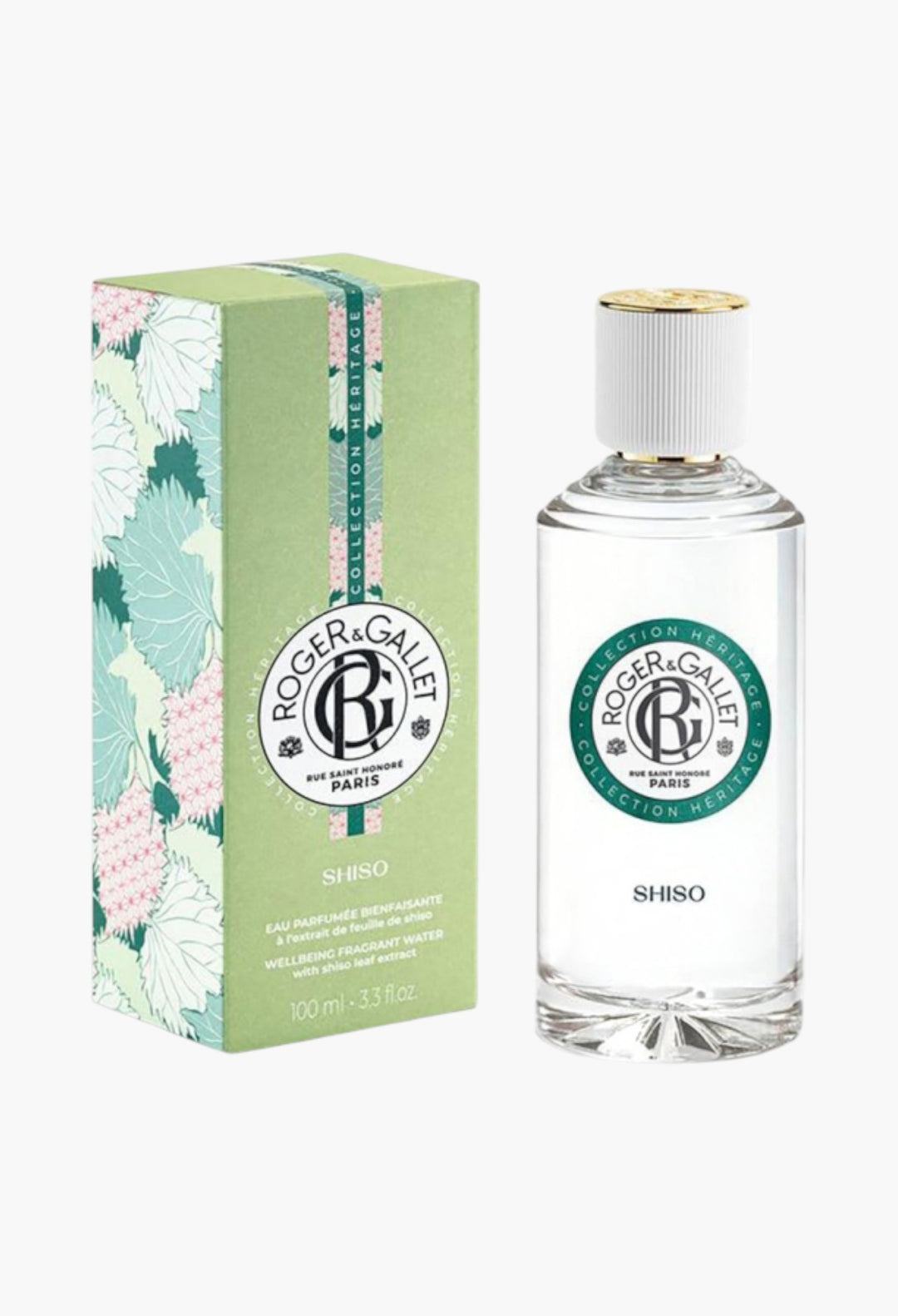 Shiso Fragrant Water Refreshing Citrus & Floral Essence 100ml With Petitgrain, Mandarin, Peony