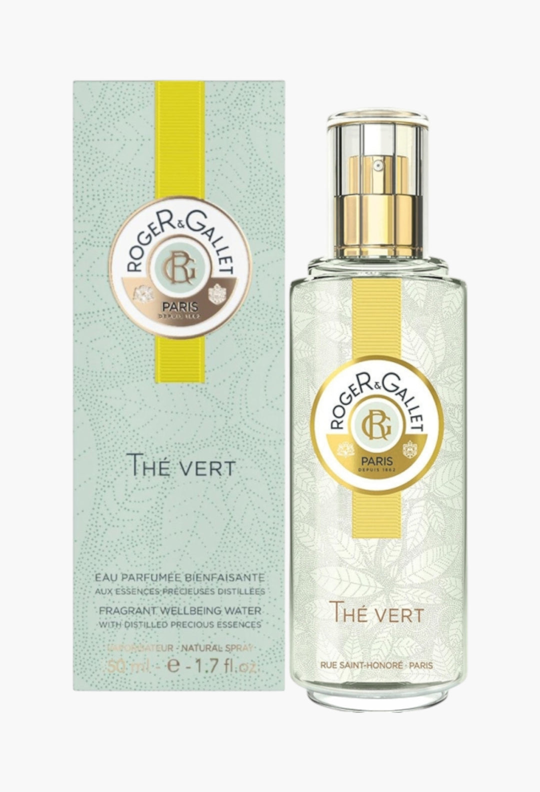 The Vert Fresh Fragrant Water Spray Refreshing Green Tea Citrus & Precious Wood