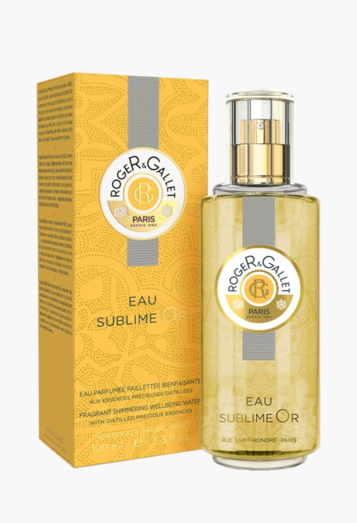 Sublime Or Fragrant Water Refreshing Citrus With Bergamot, Orange Blossom, Vanilla - 100ml Shimmering Glow