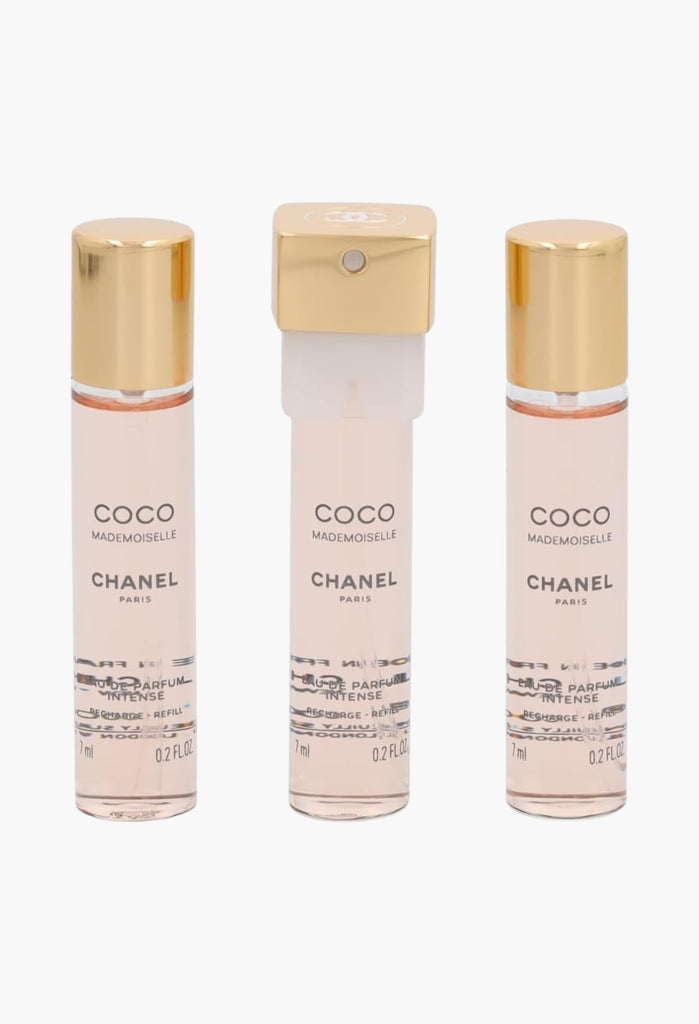 Coco Mademoiselle EDP Twist & Spray 3x7ml | Elegant Long-Lasting