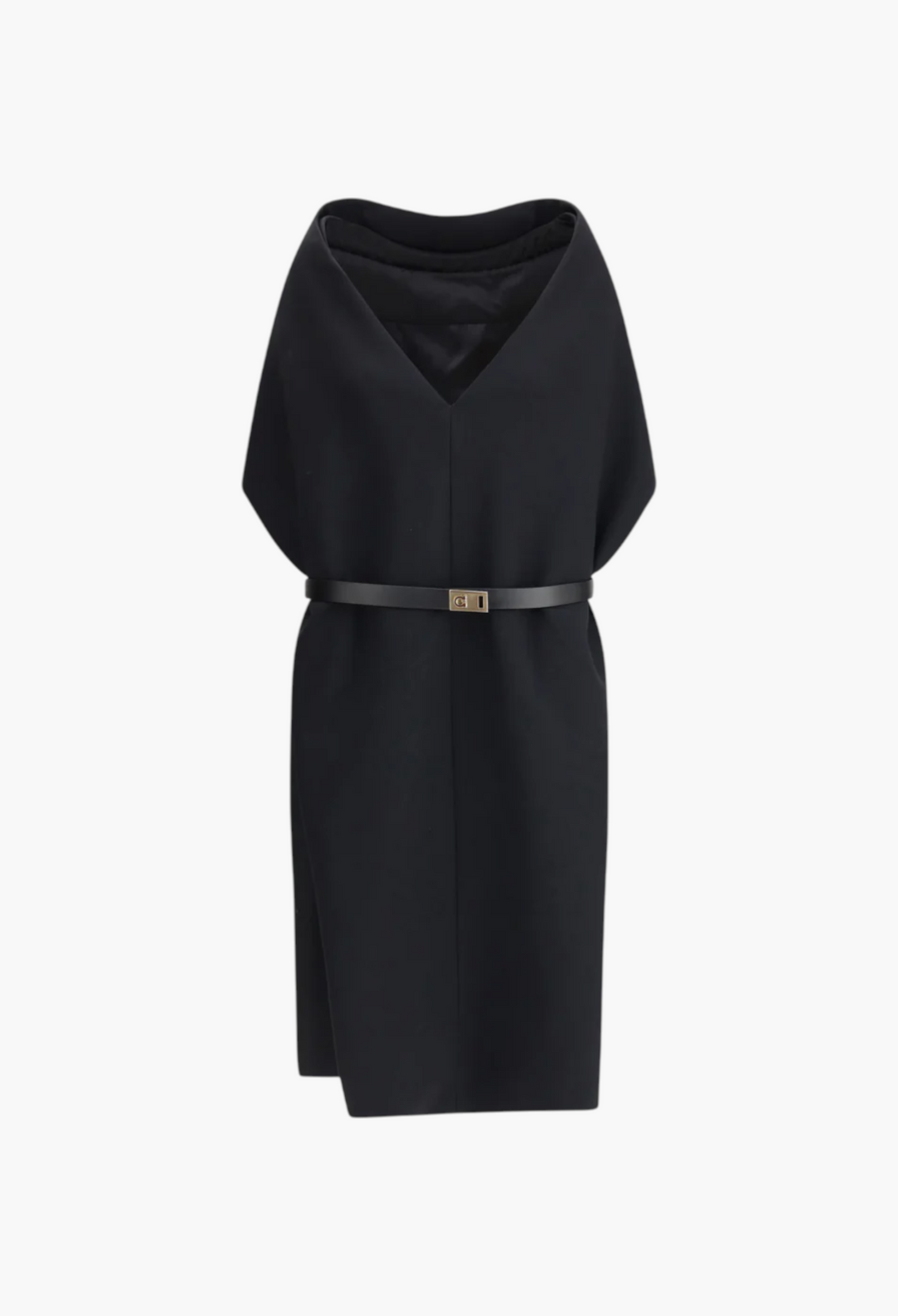 Belted Midi Dress - GLAM MODA