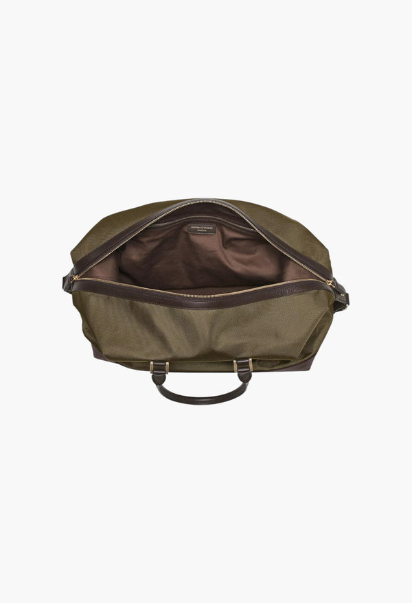 Weekend Logo-Embellished Woven Duffle Bag