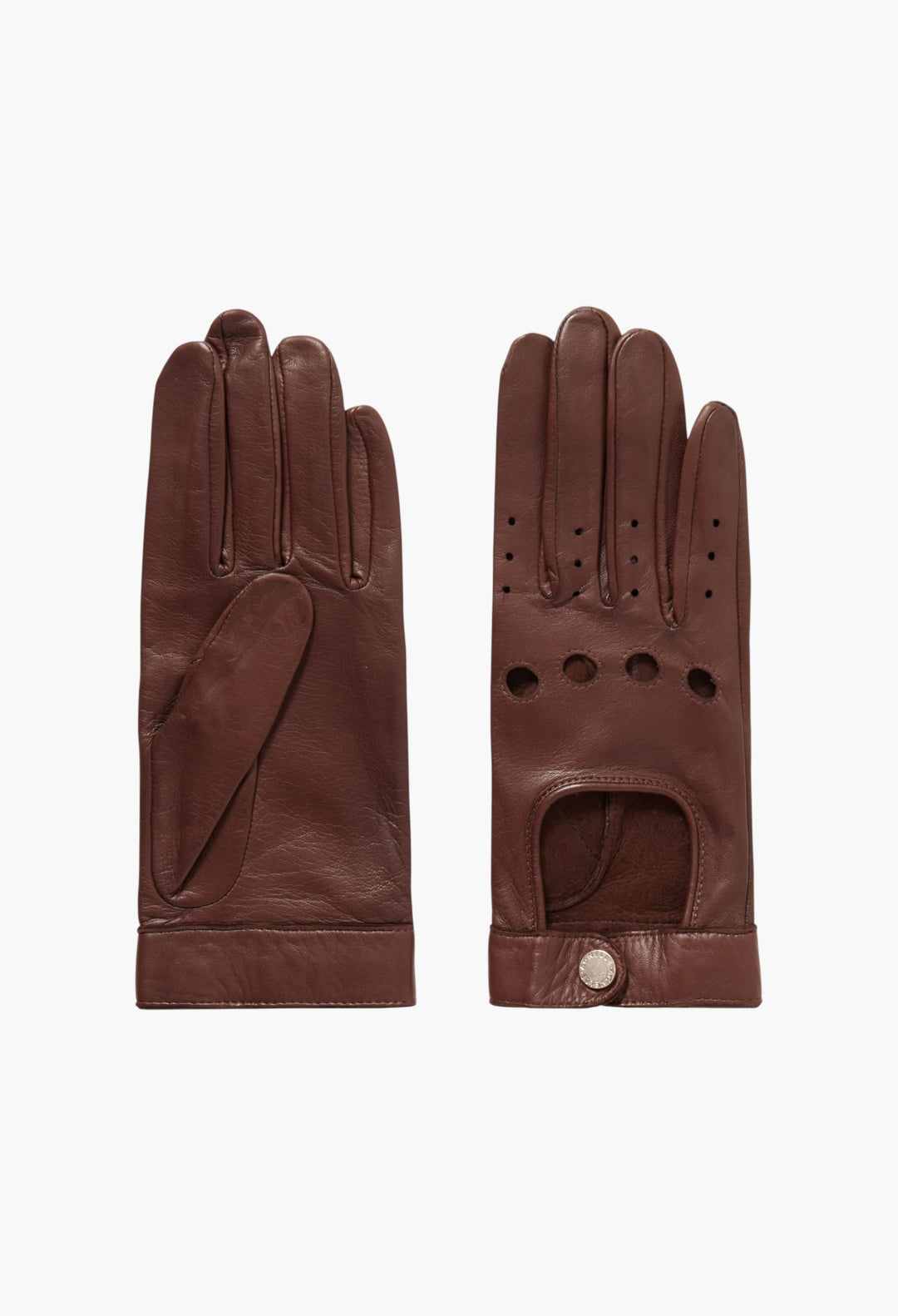 Rose Leather Gloves - GLAM MODA