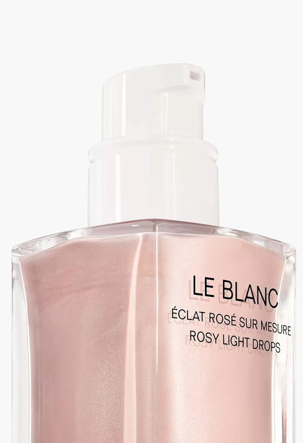 Le Blanc Rosy Light Drops - Sheer Highlighting Fluid. Custom-Made Radiance. Rosy Glow Finish