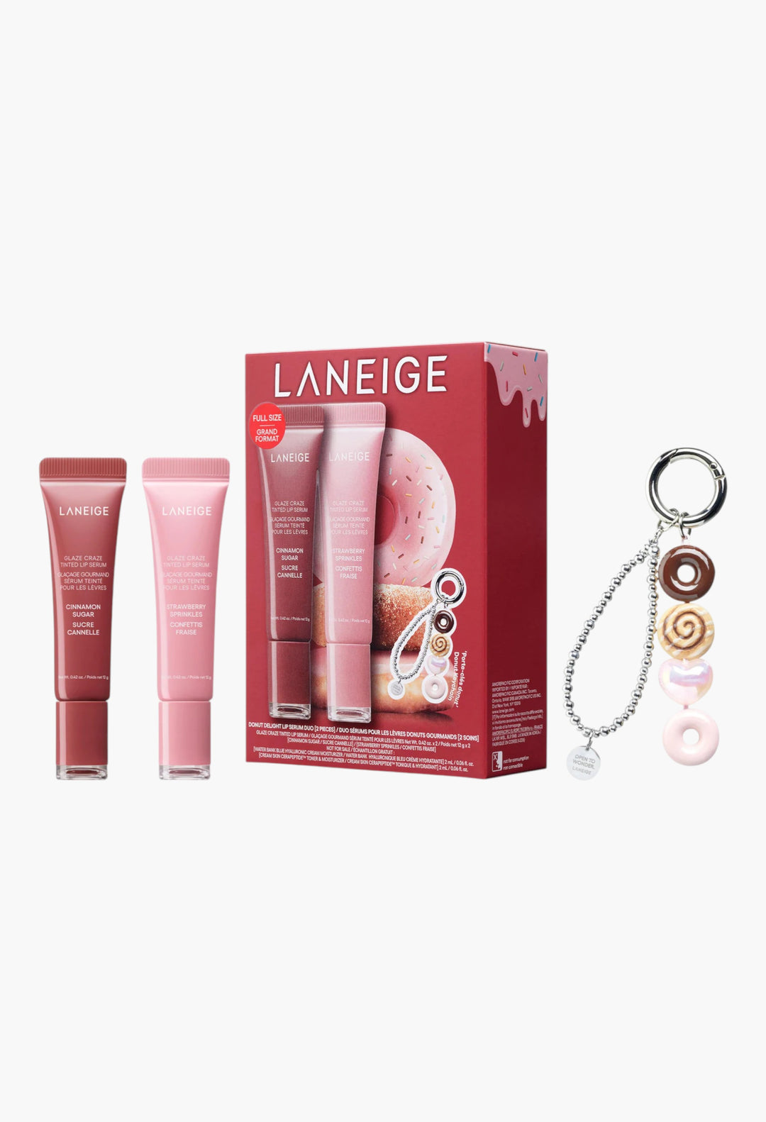 Glaze Craze Donut Delight Hydrating Tinted Lip Serum Duo - GLAM MODA