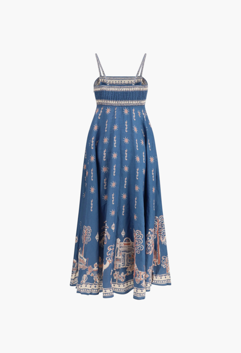 Acacia linen maxi Dress - GLAM MODA