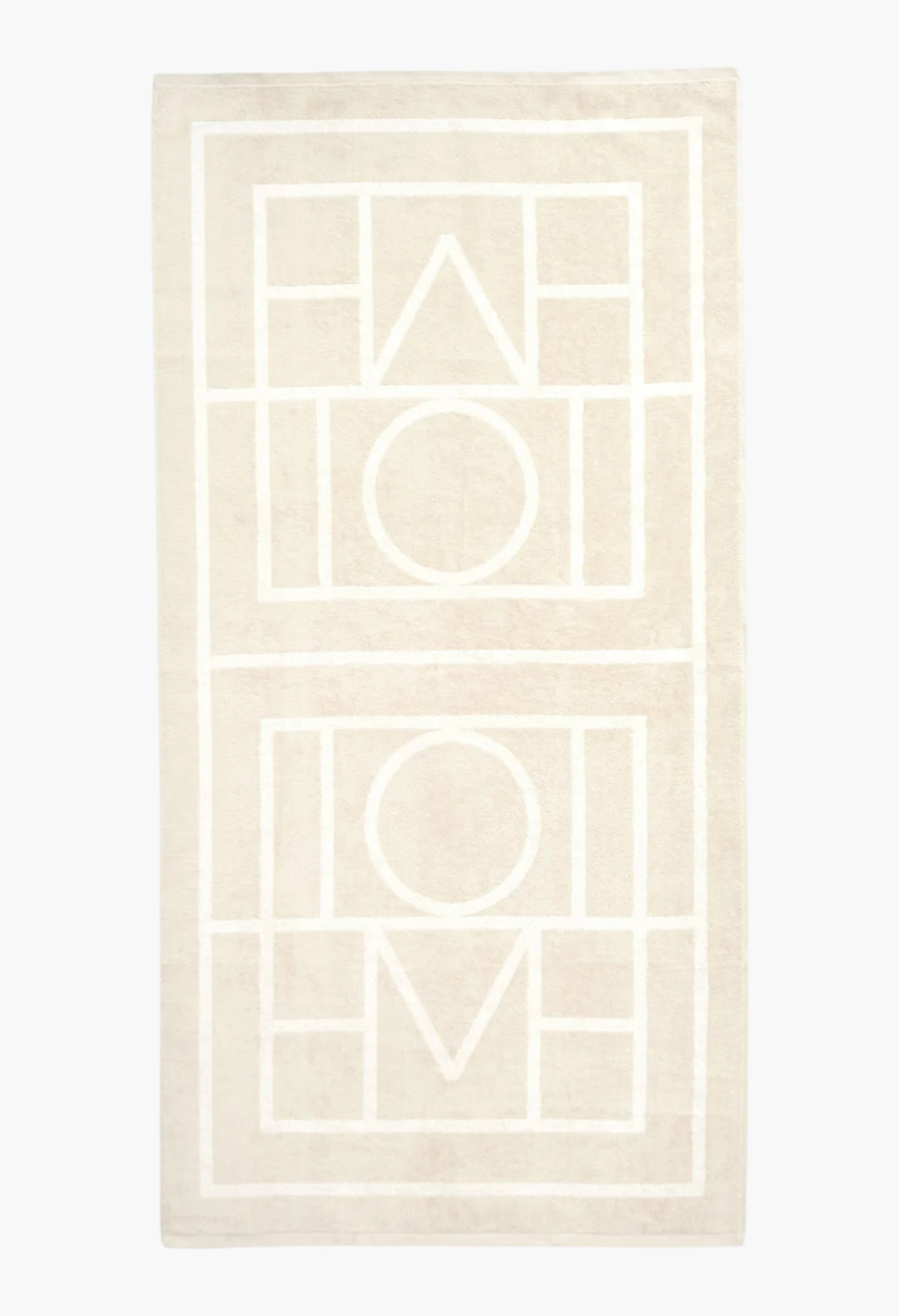 Monogram Jacquard Beach Towel