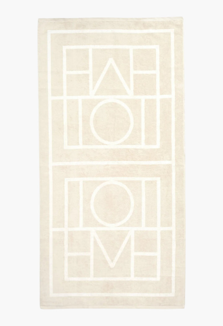Monogram Jacquard Beach Towel