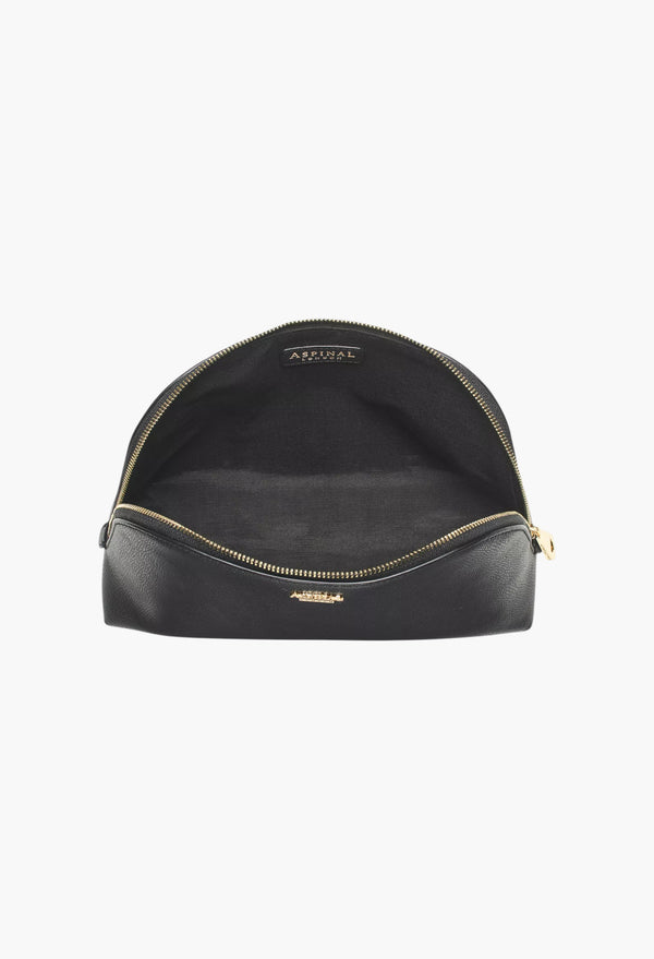 Classic Large Saffiano-Leather Cosmetic Case
