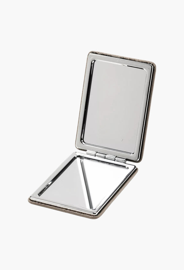 Handbag Leather-Case Mirror