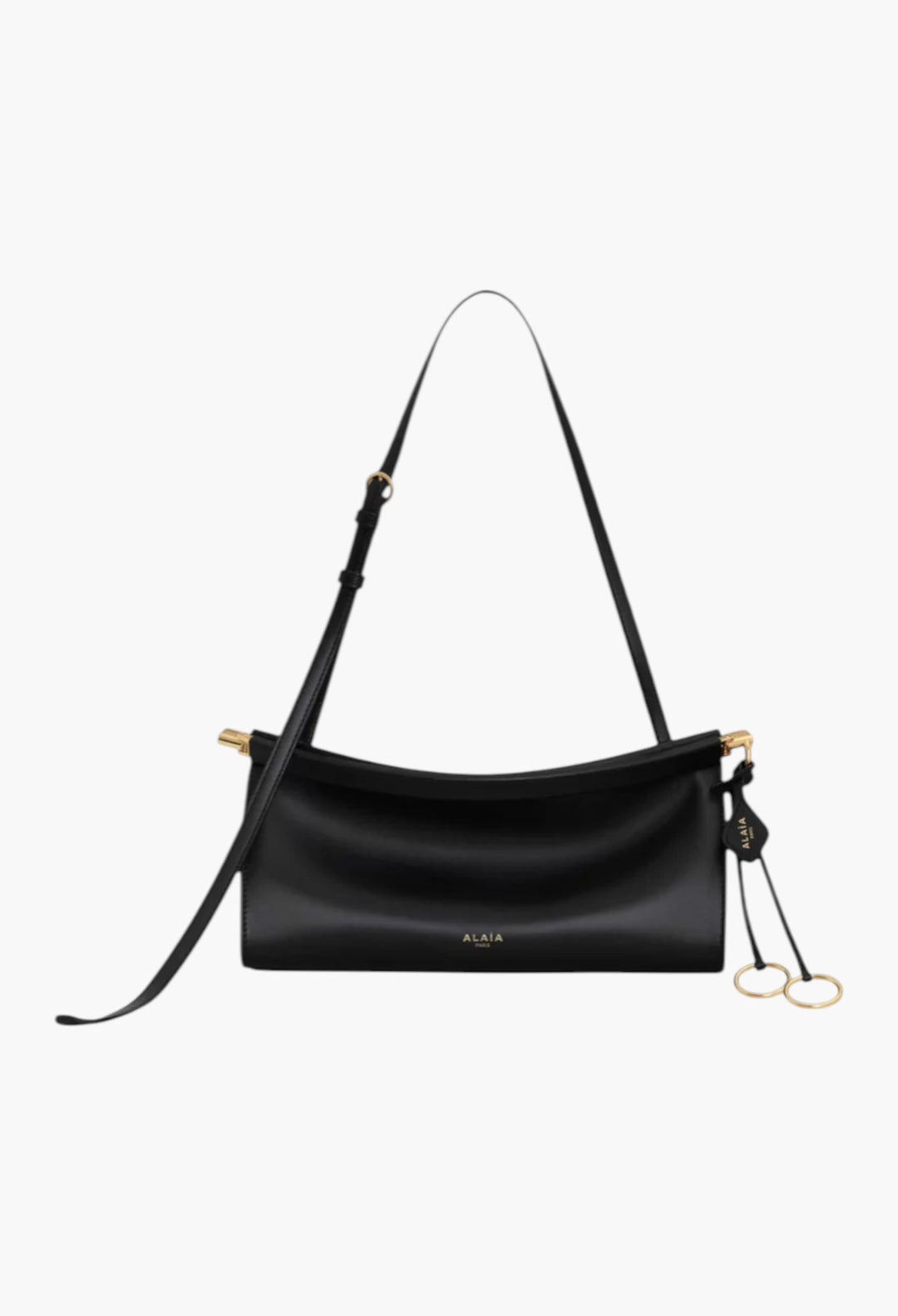 Le Click East West Small Bag In Leather - GLAM MODA