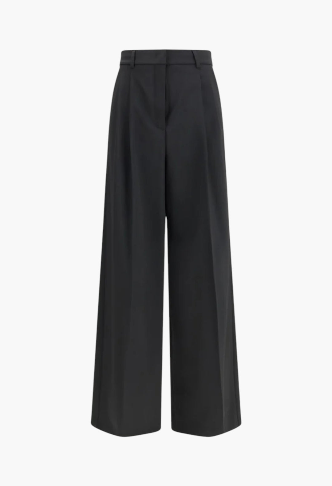 Wide - Leg Pleated Pants - GLAM MODA