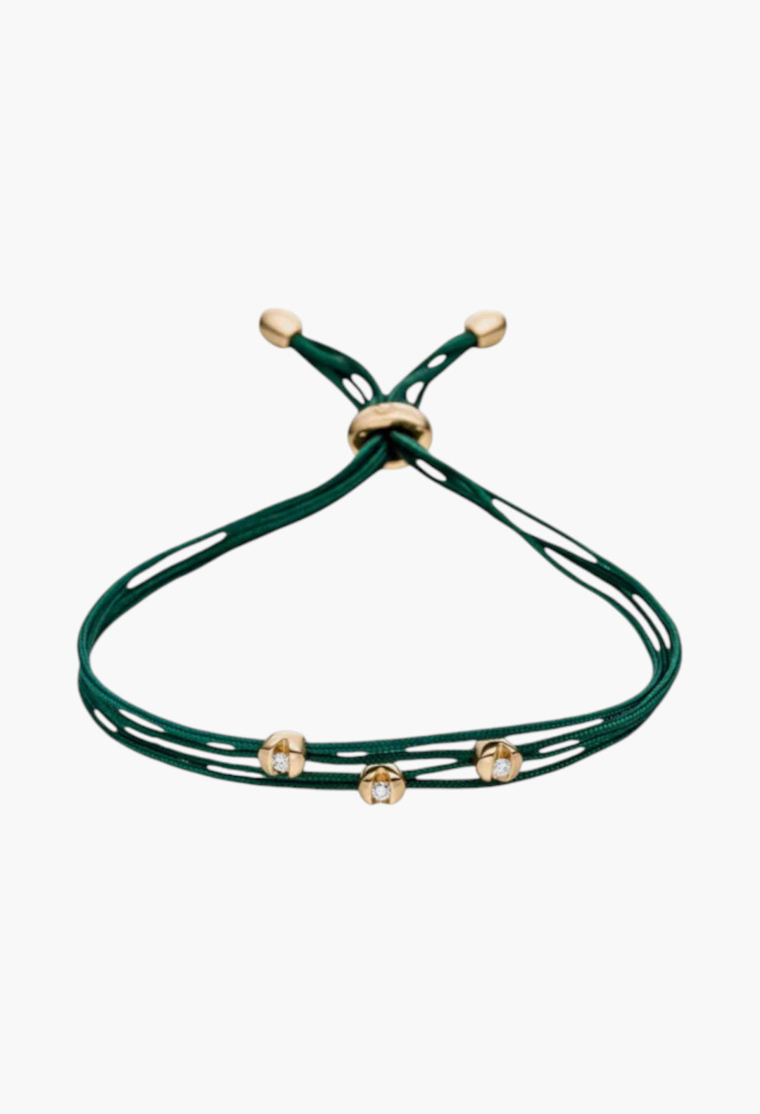 Colortaire Bracelet on Green Emerald Thread - GLAM MODA