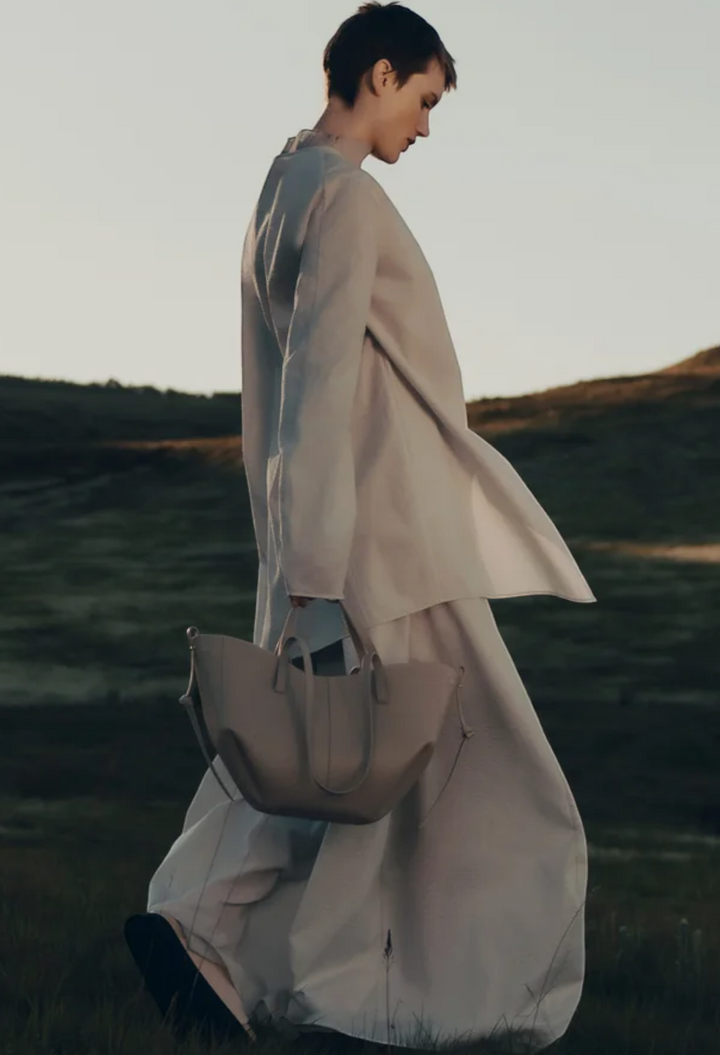 Cyme Mini Textured Taupe - GLAM MODA