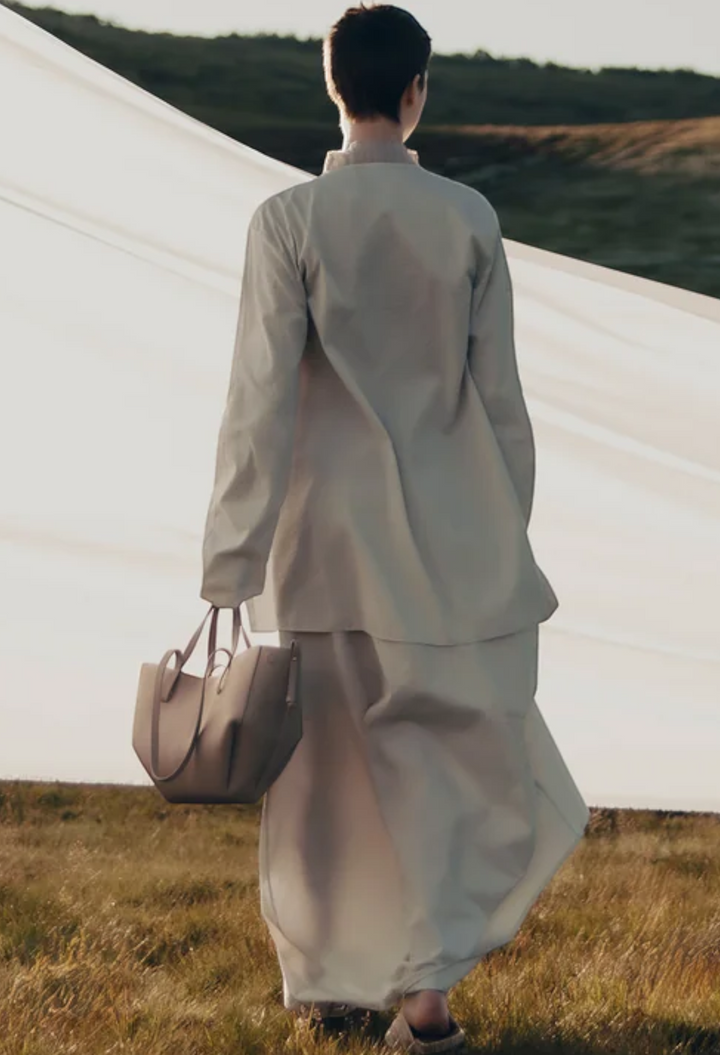 Cyme Mini Textured Taupe - GLAM MODA