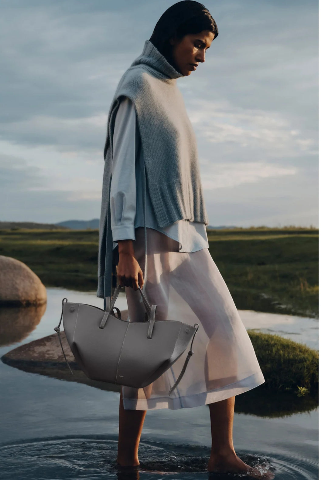 Cyme Mini Textured Stone - GLAM MODA