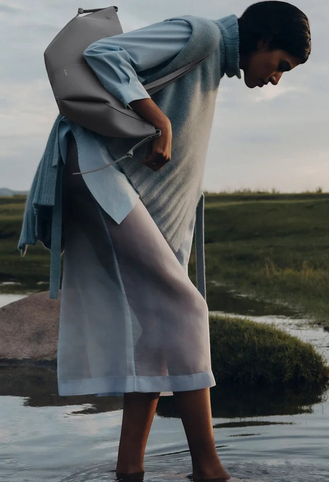 Cyme Mini Textured Stone - GLAM MODA