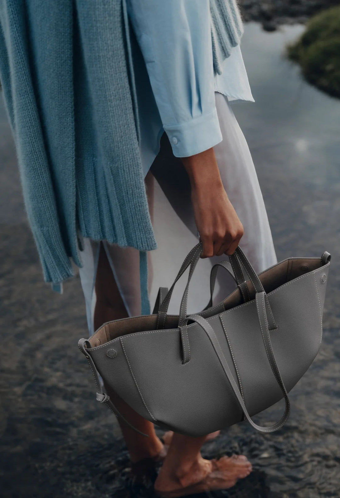 Cyme Mini Textured Stone - GLAM MODA