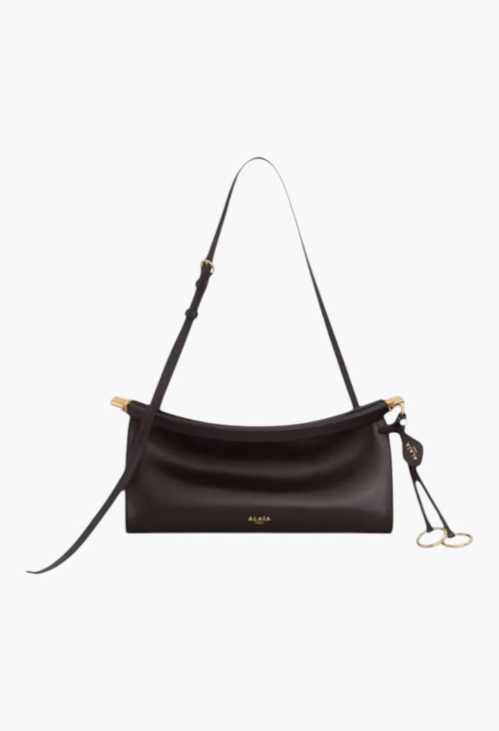 Le Click East West Small Bag In Leather - GLAM MODA