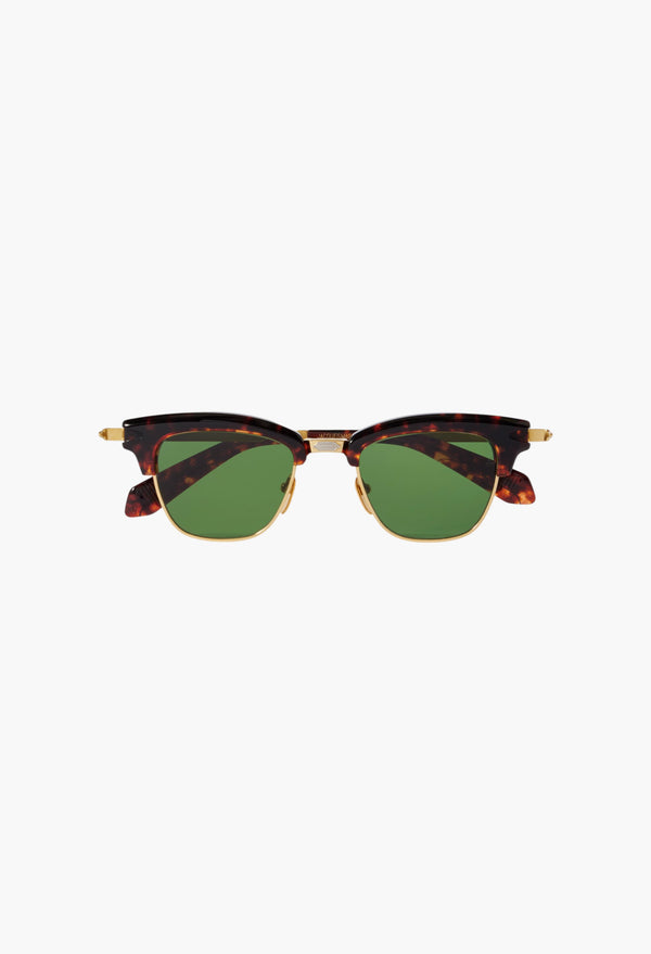 Sartre D-Frame Tortoiseshell Acetate And Gold-Tone Sunglasses