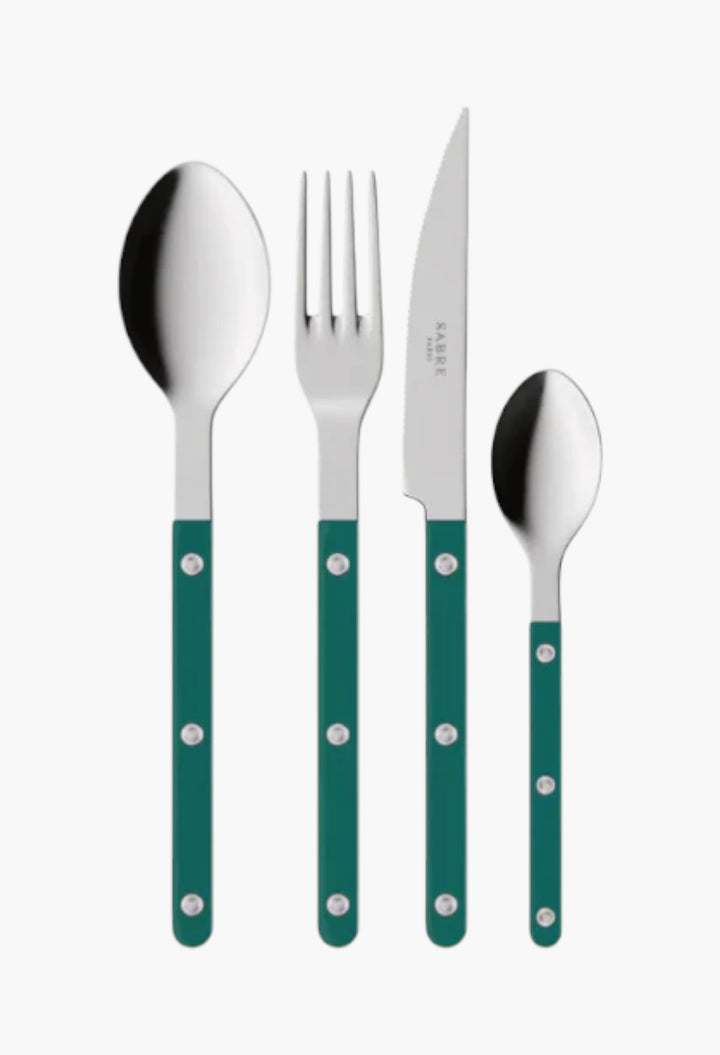 Bistrot Solid 24 Pieces Cutlery Set - GLAM MODA