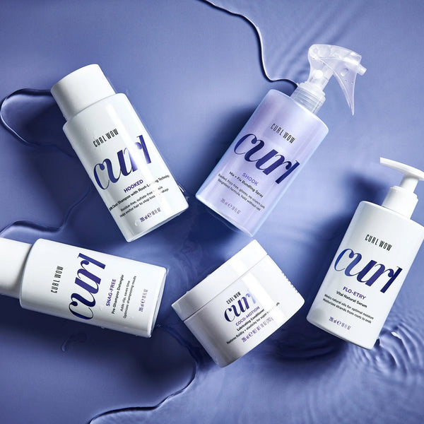 Curl Wow HOOKED 100% Clean Shampoo with Root-Locking Technology 295ml