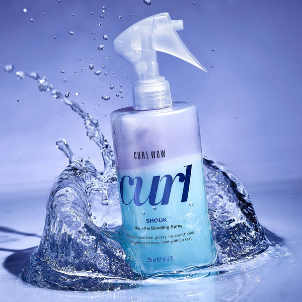 Curl Wow SHOOK Mix + Fix Bundling Spray 295ml