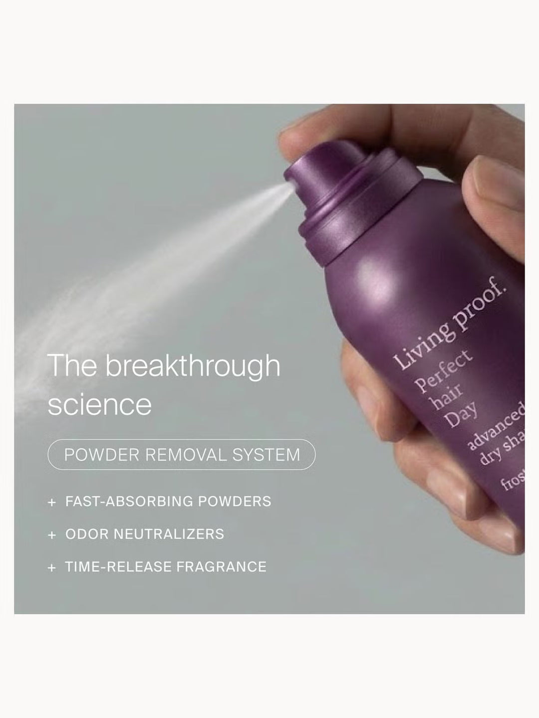 Exclusive Living Proof Advanced Clean Dry Shampoo - Limited Edition Frosted Fig