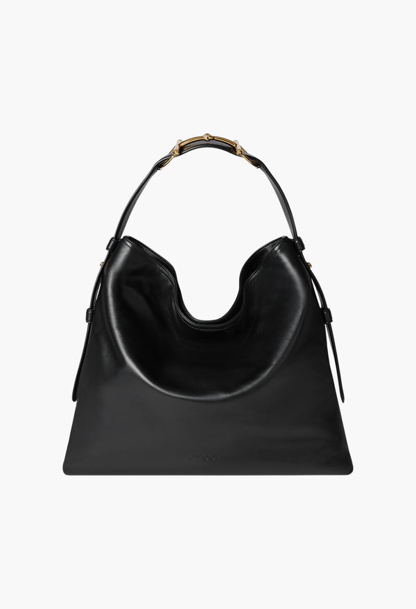 Black Leather - Gucci Beatrix Large Tote Bag