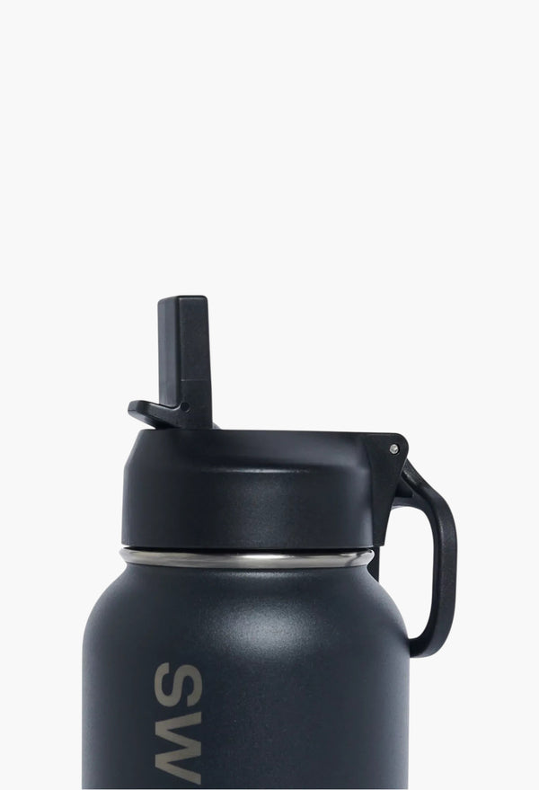 Black - Keep It Chill Straw Water Bottle 950ml