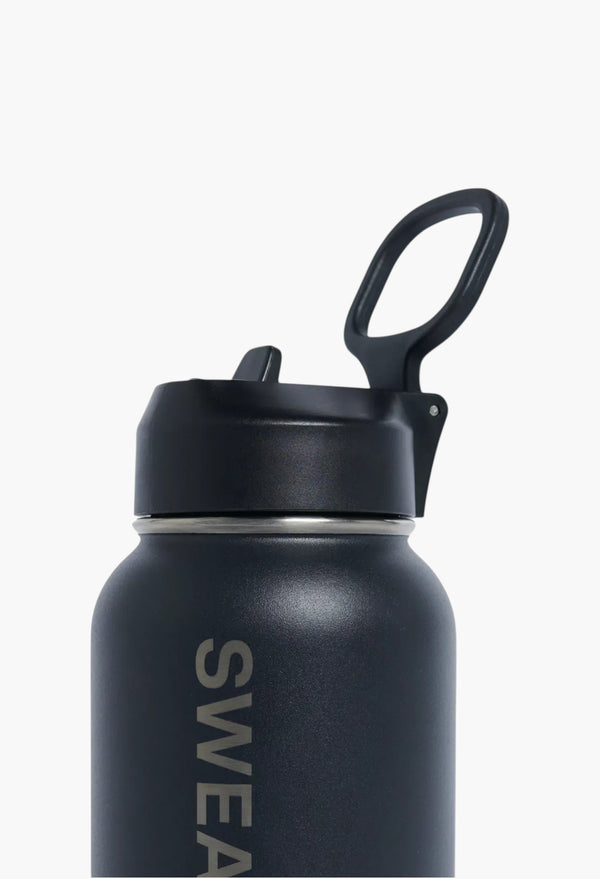 Black - Keep It Chill Straw Water Bottle 950ml