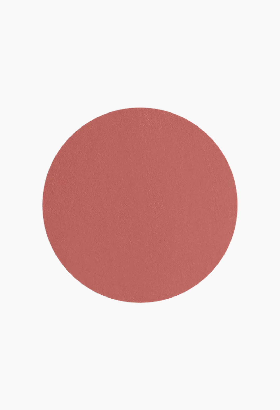 GLAM MODA Kind Words Matte Lip Liner in a warm rose shade, showing a smooth, soft matte color swatch.