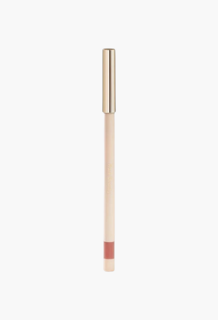 GLAM MODA Kind Words Matte Lip Liner in a neutral shade with a sleek beige casing and gold cap.