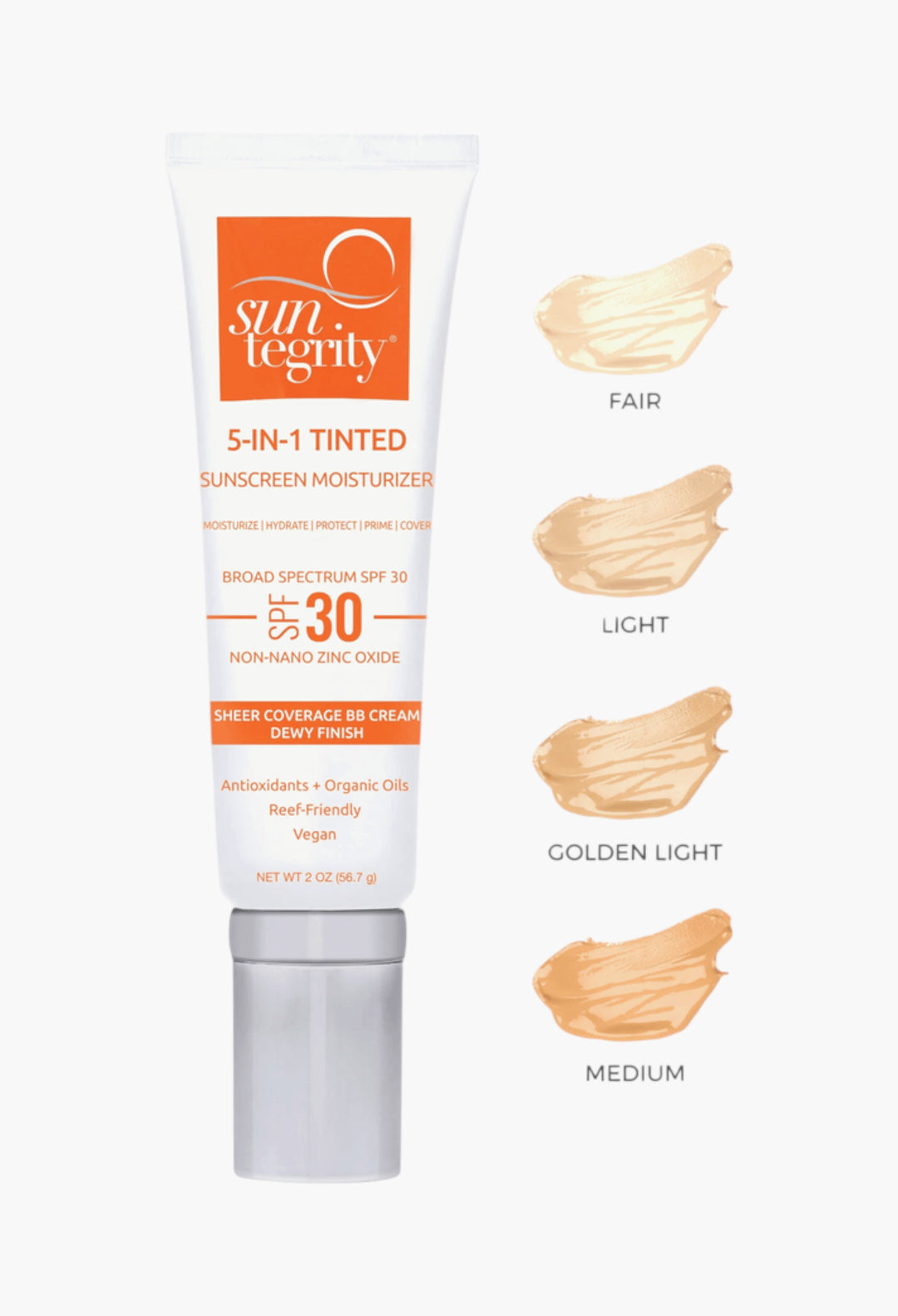 5-in-1 Tinted Moisturizing Face Sunscreen - GLAM MODA