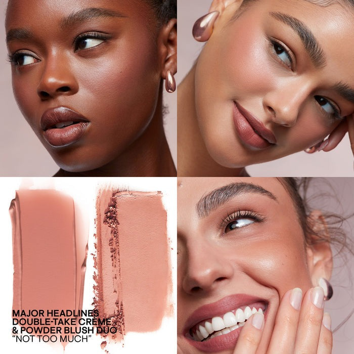 She's Wanted - Major Headlines Double-Take Crème & Powder Blush Duo - GLAM MODA- 204