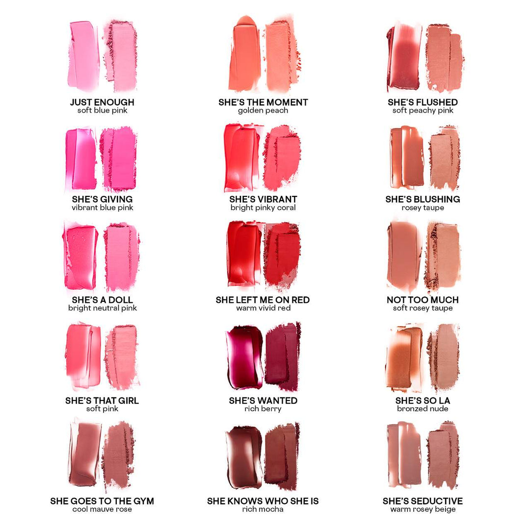 She's Wanted - Major Headlines Double-Take Crème & Powder Blush Duo - GLAM MODA- 90