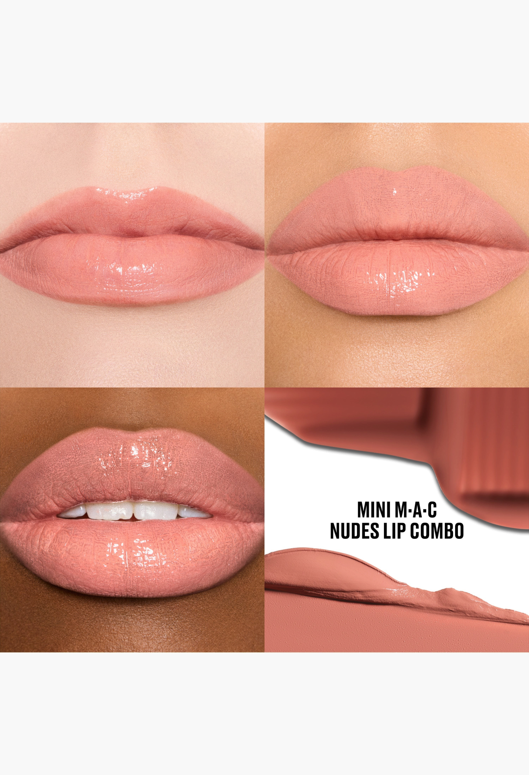 MAC Cosmetics Mini M·A·C Nudes Lip Combo